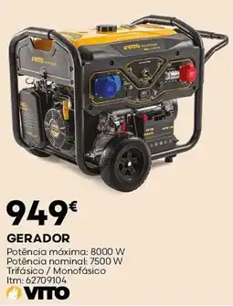 Bricomarché Gerador promoção