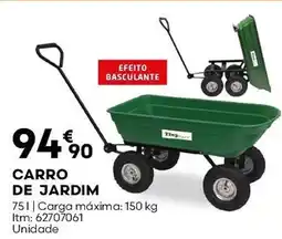 Bricomarché Carro de jardim promoção