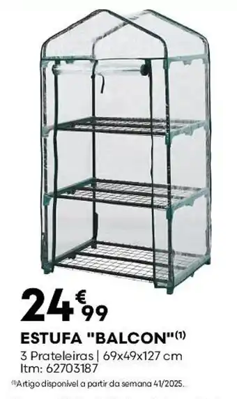Bricomarché Estufa "balcon"'(1) promoção