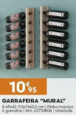 Bricomarché Garrafeira "mural" promoção