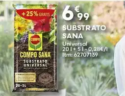 Bricomarché Substrato sana Universal promoção