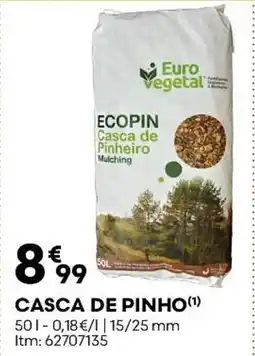 Bricomarché Casca de pinho promoção