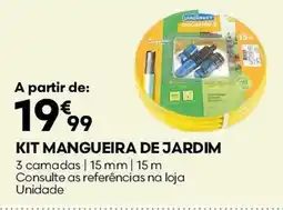 Bricomarché Kit mangueira de jardim promoção