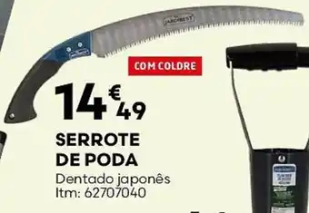 Bricomarché Serrote de poda promoção