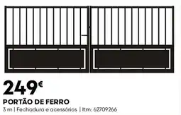 Bricomarché Portão de ferro promoção