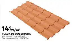 Bricomarché Placa de cobertura promoção