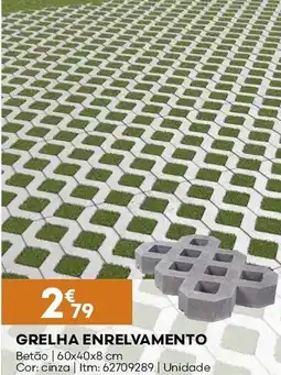 Bricomarché Grelha enrelvamento promoção