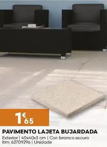 Bricomarché Pavimento lajeta bujardada promoção
