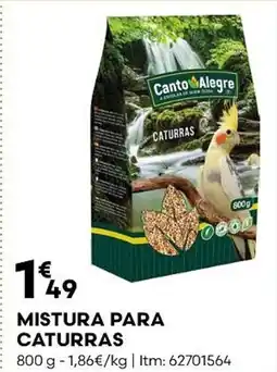 Bricomarché Mistura para caturras promoção