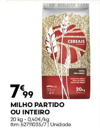 Bricomarché Milho partido ou inteiro promoção