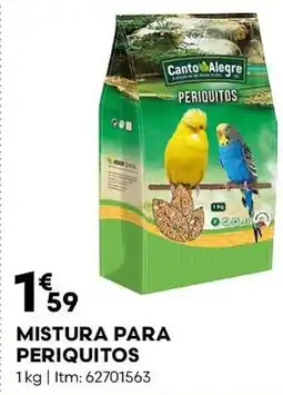 Bricomarché Mistura para periquitos promoção