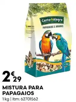 Bricomarché Mistura para papagaios promoção