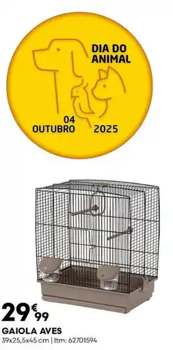 Bricomarché Gaiola aves promoção