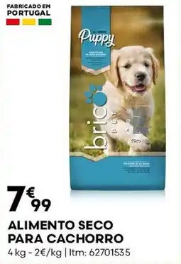 Bricomarché Alimento seco para cachorro promoção