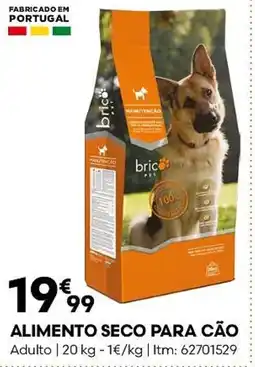 Bricomarché Alimento seco para cão promoção