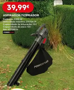 Bricomarché Aspirador/soprador promoção