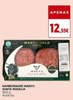 El Corte Inglés Hamburguer wagyu santa rosalía promoção