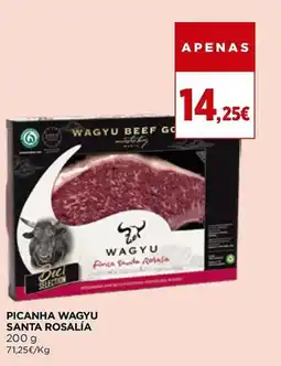 El Corte Inglés Picanha wagyu santa rosalía promoção