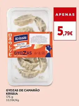 El Corte Inglés Gyozas de camarão krissia promoção