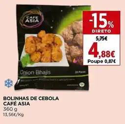 El Corte Inglés Bolinhas de cebola café asia promoção