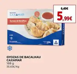 El Corte Inglés Gyozas de bacalhau caxamar promoção
