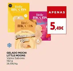 El Corte Inglés Gelado mochi little moons promoção