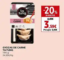 El Corte Inglés Gyozas de carne ta-tung promoção