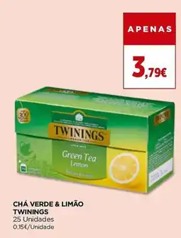 El Corte Inglés Chá verde & limão twinings promoção