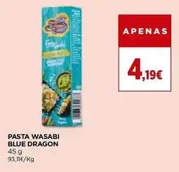 El Corte Inglés Pasta wasabi blue dragon promoção
