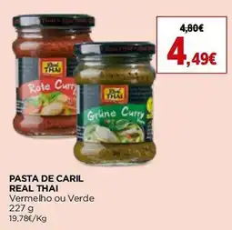 El Corte Inglés Pasta de caril real thai promoção
