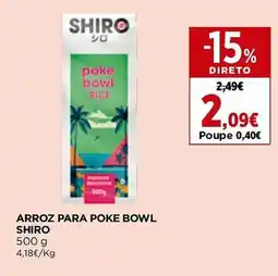 El Corte Inglés Arroz para poke bowl shiro promoção
