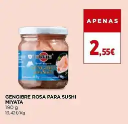El Corte Inglés Gengibre rosa para sushi miyata promoção