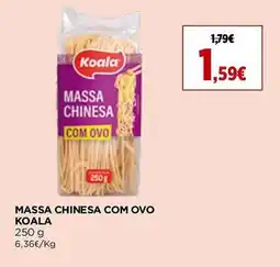 El Corte Inglés Massa chinesa com ovo koala promoção