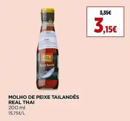 El Corte Inglés Molho de peixe tailandês promoção