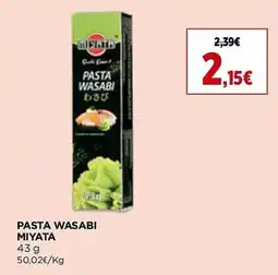 El Corte Inglés Pasta wasabi miyata promoção