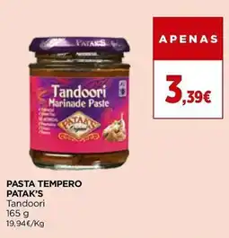 El Corte Inglés Pasta tempero patak's promoção