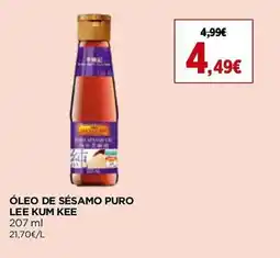 El Corte Inglés Óleo de sésamo puro lee kum kee promoção