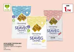 El Corte Inglés Alga nori tostada bio clearspring promoção