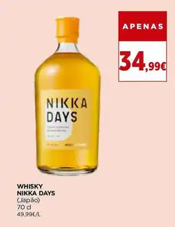 El Corte Inglés Whisky nikka days (japão) promoção