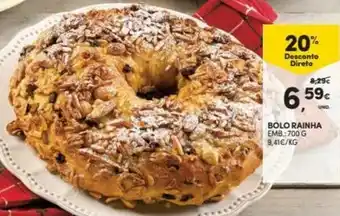 Continente Bolo Rainha 700g promoção