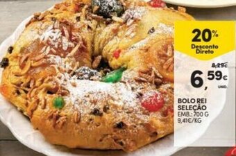 Continente Bolo Rei Seleção 700g promoção