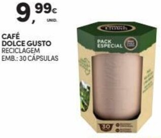 Continente Café Dolce Gusto 30 Cápsulas promoção