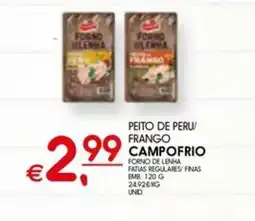 Meu Super Peito de peru/ frango campofrio promoção