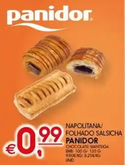 Meu Super Napolitana/ folhado salsicha panidor promoção