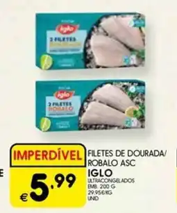 Meu Super Filetes de dourada/ robalo asc iglo promoção