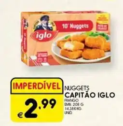 Meu Super Nuggets capitão iglo promoção