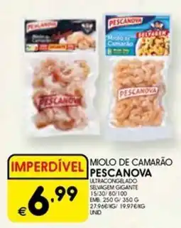 Meu Super Miolo de camarão pescanova promoção