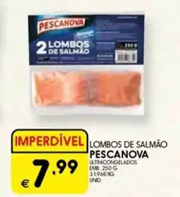 Meu Super Lombos de salmão pescanova ultracongelados promoção
