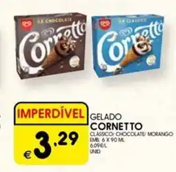 Meu Super Gelado cornetto promoção