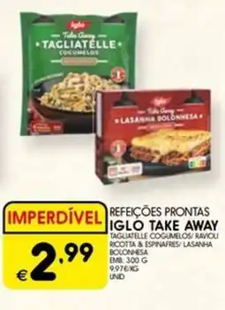 Meu Super Refeições prontas iglo take away promoção